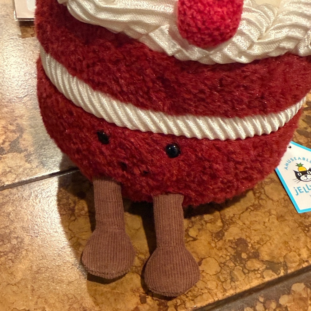 Red velvet cake jellycat